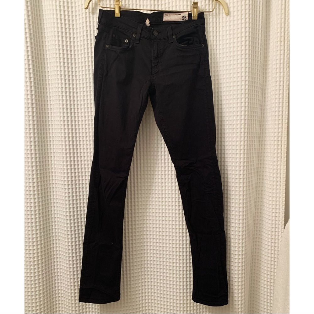 Rag & Bone Dre Low-Rise Slim Fit Jeans